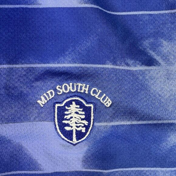 Under Armour Shirt Men’s Large Blue The Iso-Chill Polo Mid South Club Golf - Picture 4 of 9